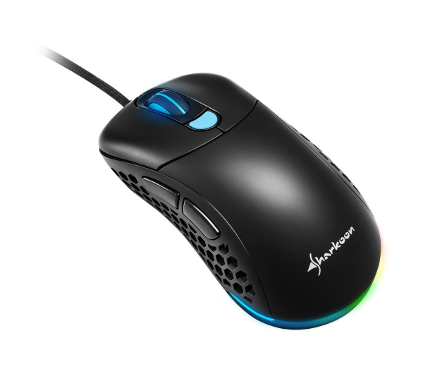 Sharkoon Light2 200 Czarna SHARK-MSE-LIGHT2-200 - 585611 - zdjęcie 7